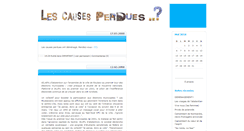 Desktop Screenshot of causesperdues.nordblogs.com