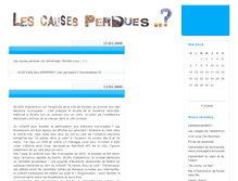 Tablet Screenshot of causesperdues.nordblogs.com