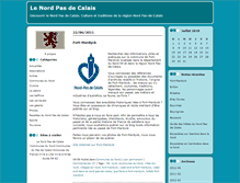 Tablet Screenshot of le-nord-pas-de-calais.nordblogs.com