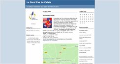 Desktop Screenshot of lenordpasdecalais.nordblogs.com
