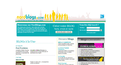 Desktop Screenshot of nordblogs.com