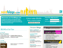 Tablet Screenshot of nordblogs.com
