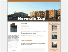 Tablet Screenshot of normalezup.nordblogs.com