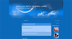 Desktop Screenshot of lenfantoublie.nordblogs.com